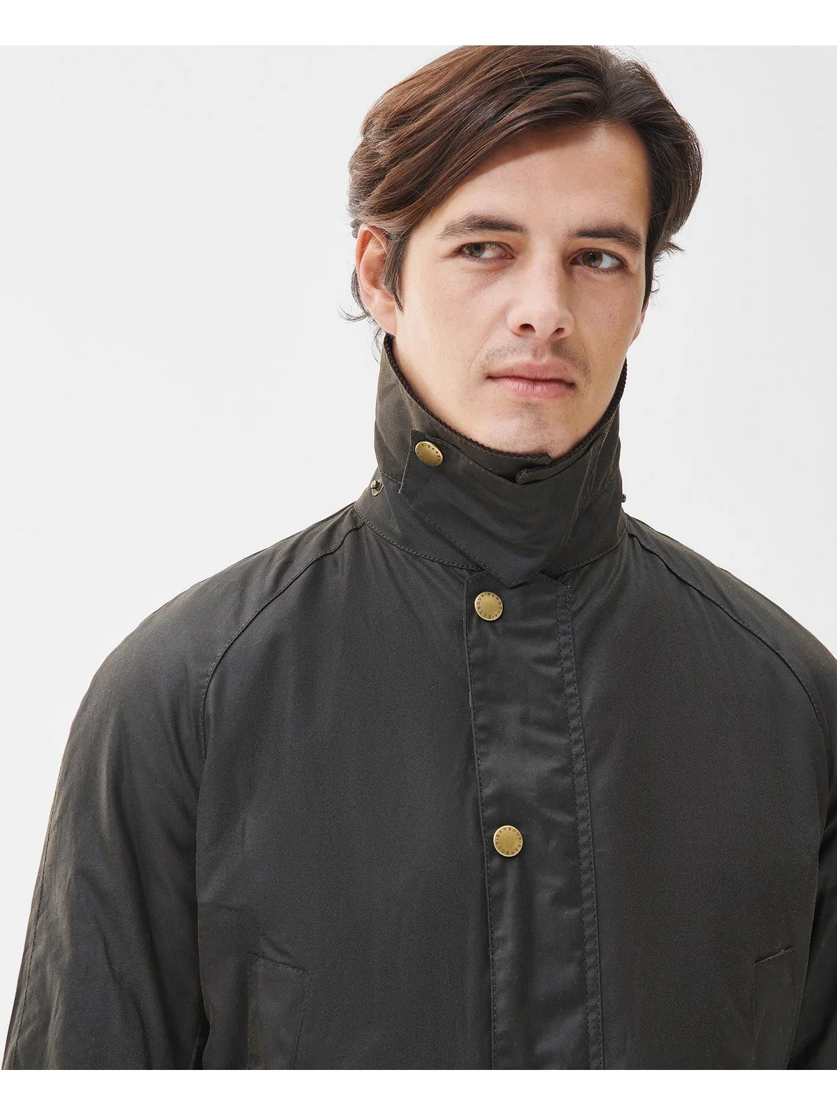 BARBOUR Giubbino Uomo Ashby MWX0339 OL71 OLIVE - Image 2