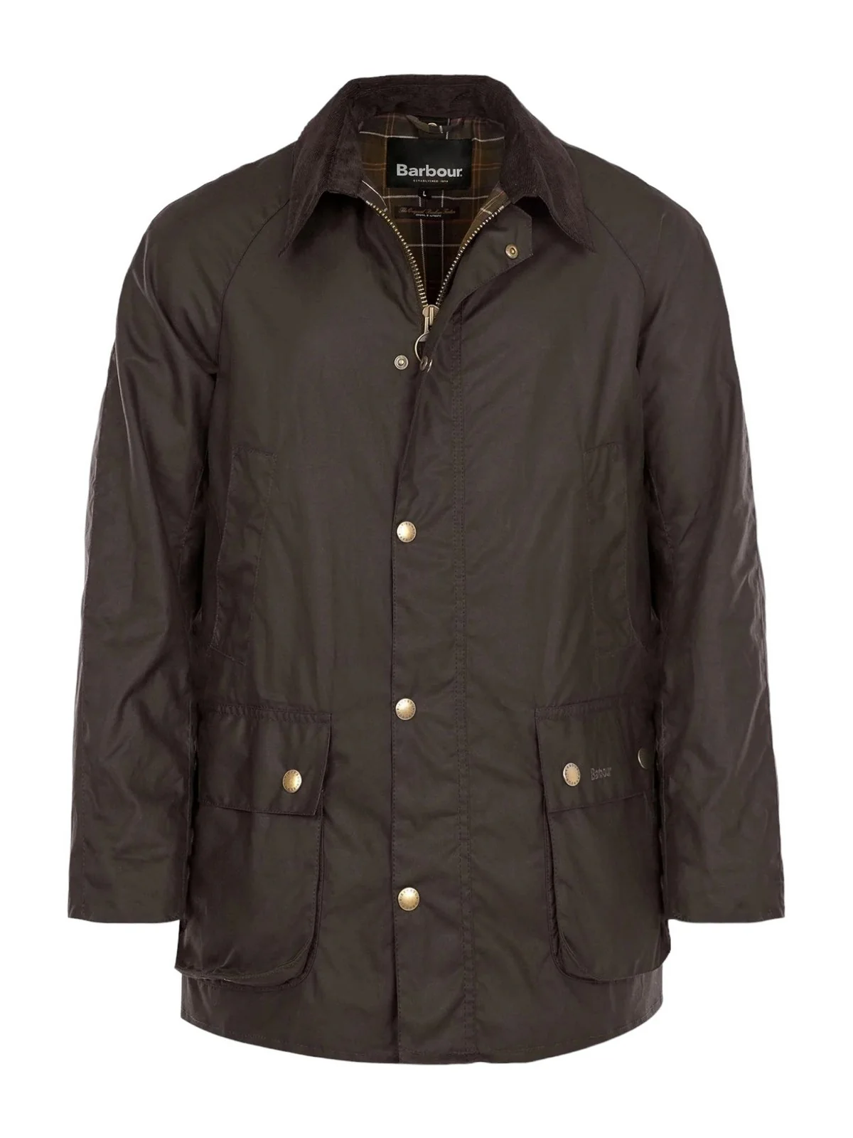 BARBOUR Giubbino Uomo Ashby MWX0339 OL71 OLIVE - Image 8