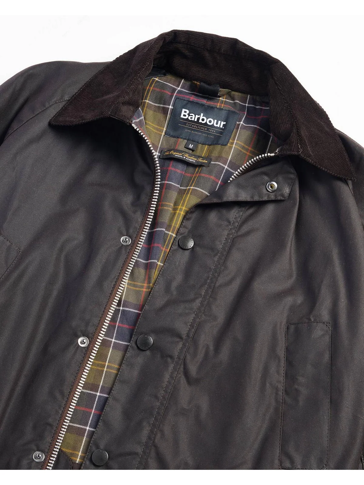 BARBOUR Giubbino Uomo Ashby MWX0339 RU91 RUSTIC/CLASSIC - Image 2