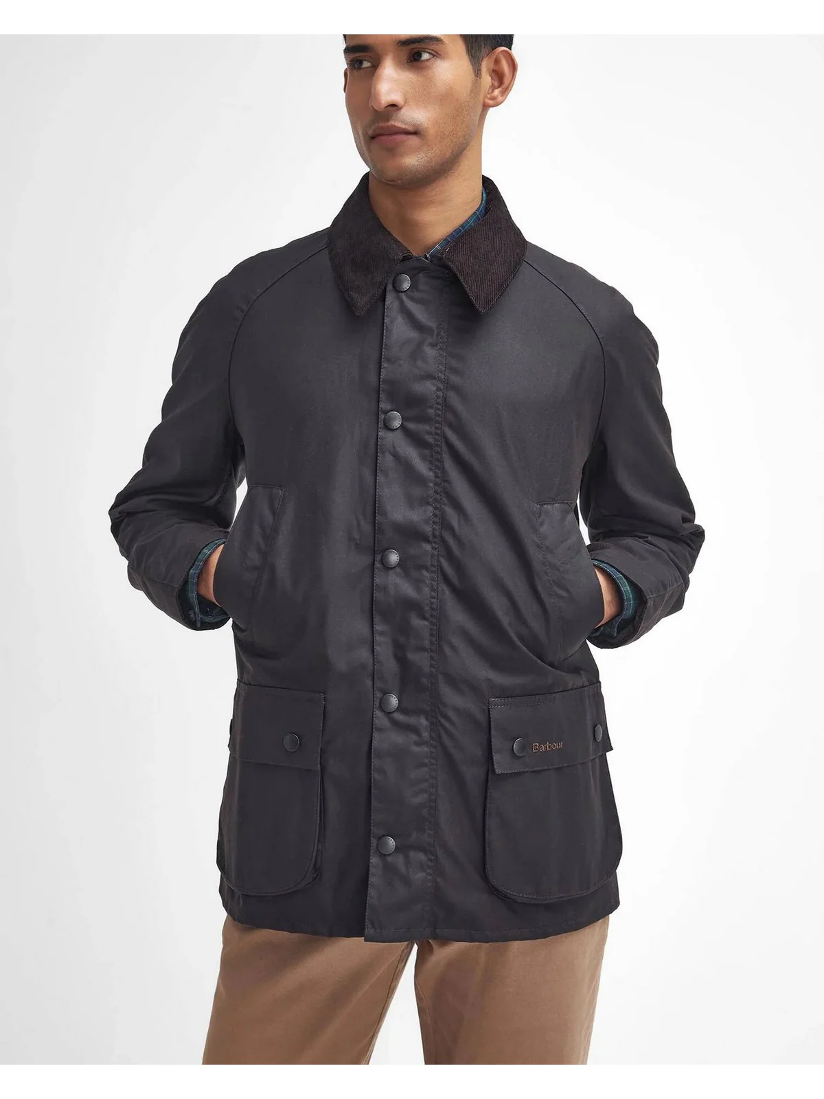 BARBOUR Giubbino Uomo Ashby MWX0339 RU91 RUSTIC/CLASSIC - Image 3