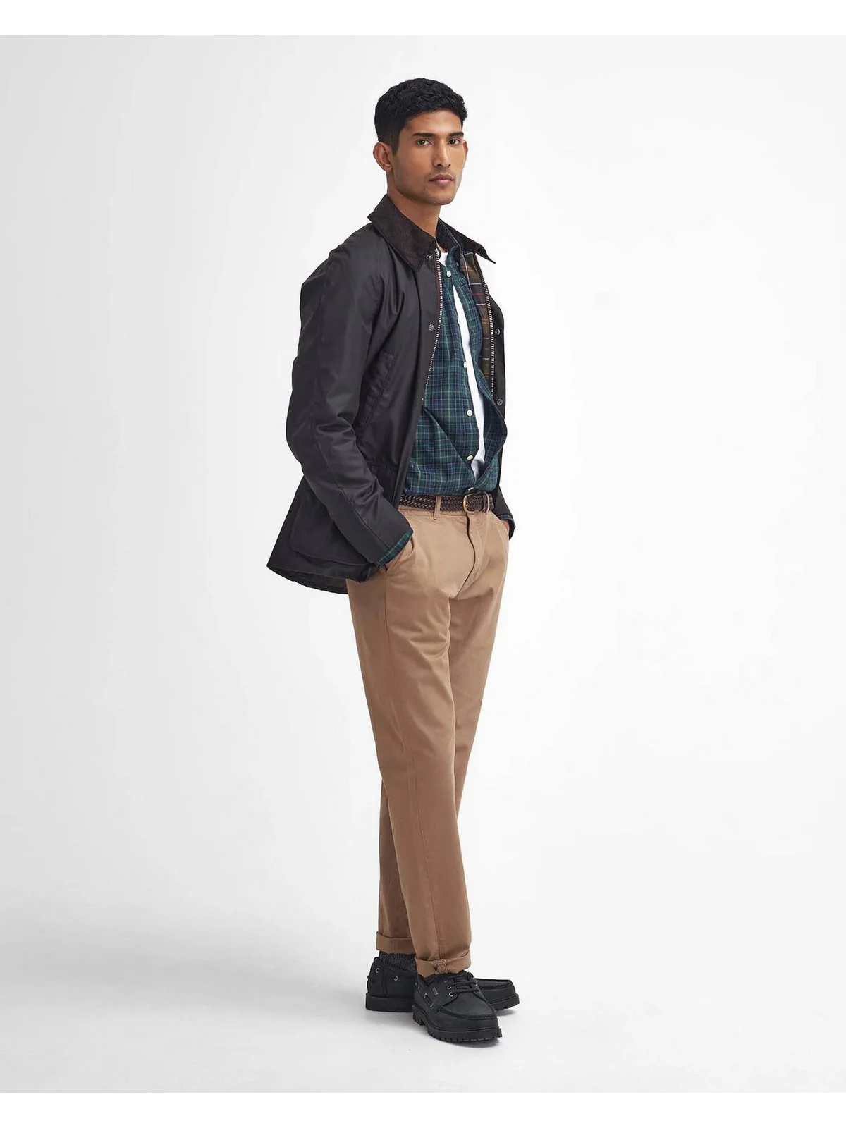 BARBOUR Giubbino Uomo Ashby MWX0339 RU91 RUSTIC/CLASSIC - Image 7