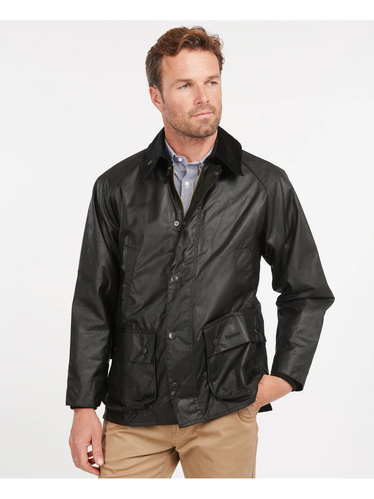 BARBOUR Giubbino Uomo Bedale MWX0018 BK91 Nero - Image 2