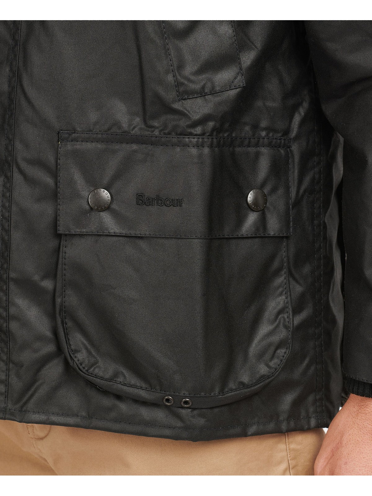 BARBOUR Giubbino Uomo Bedale MWX0018 BK91 Nero - Image 7