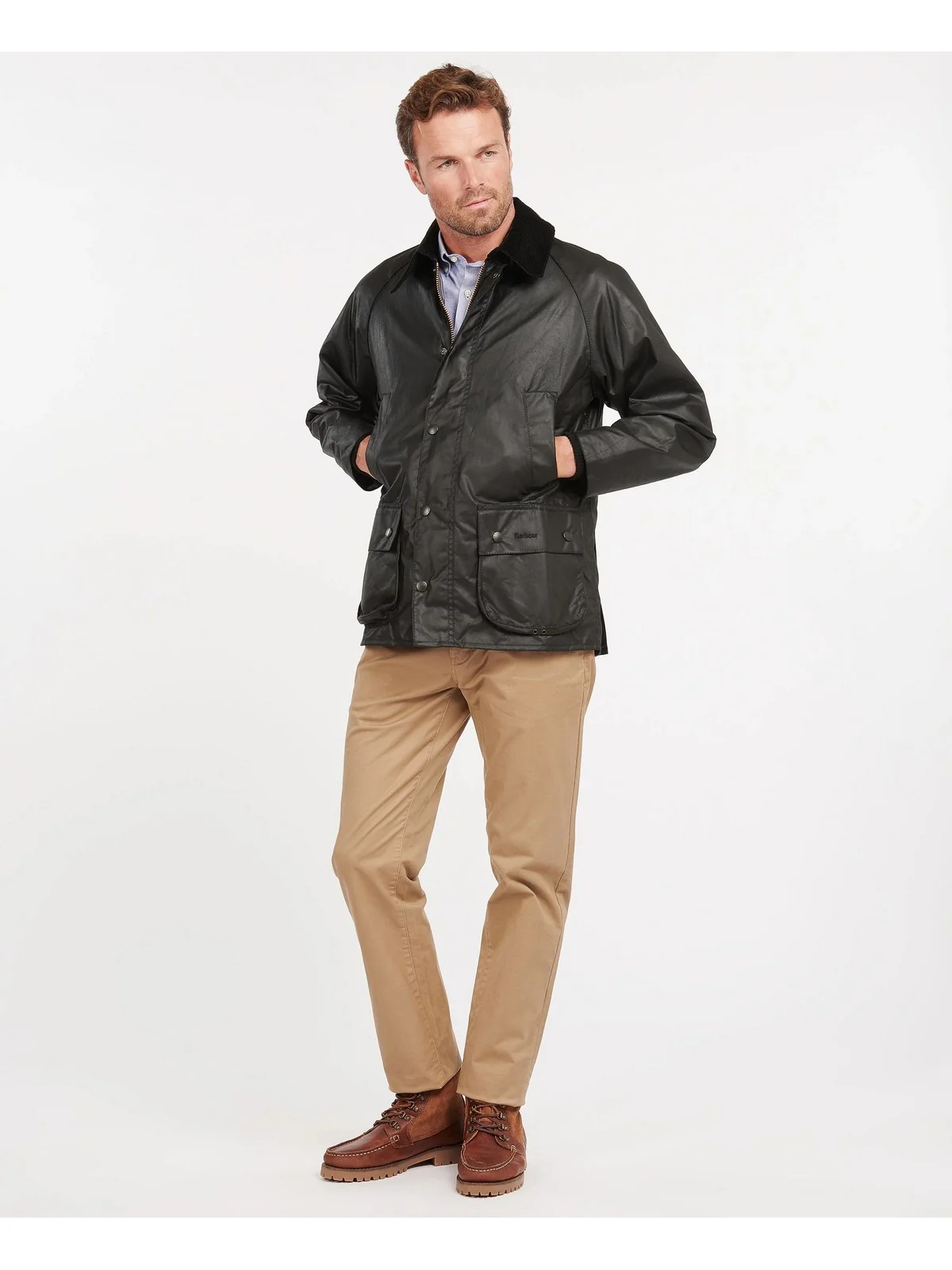 BARBOUR Giubbino Uomo Bedale MWX0018 BK91 Nero - Image 8