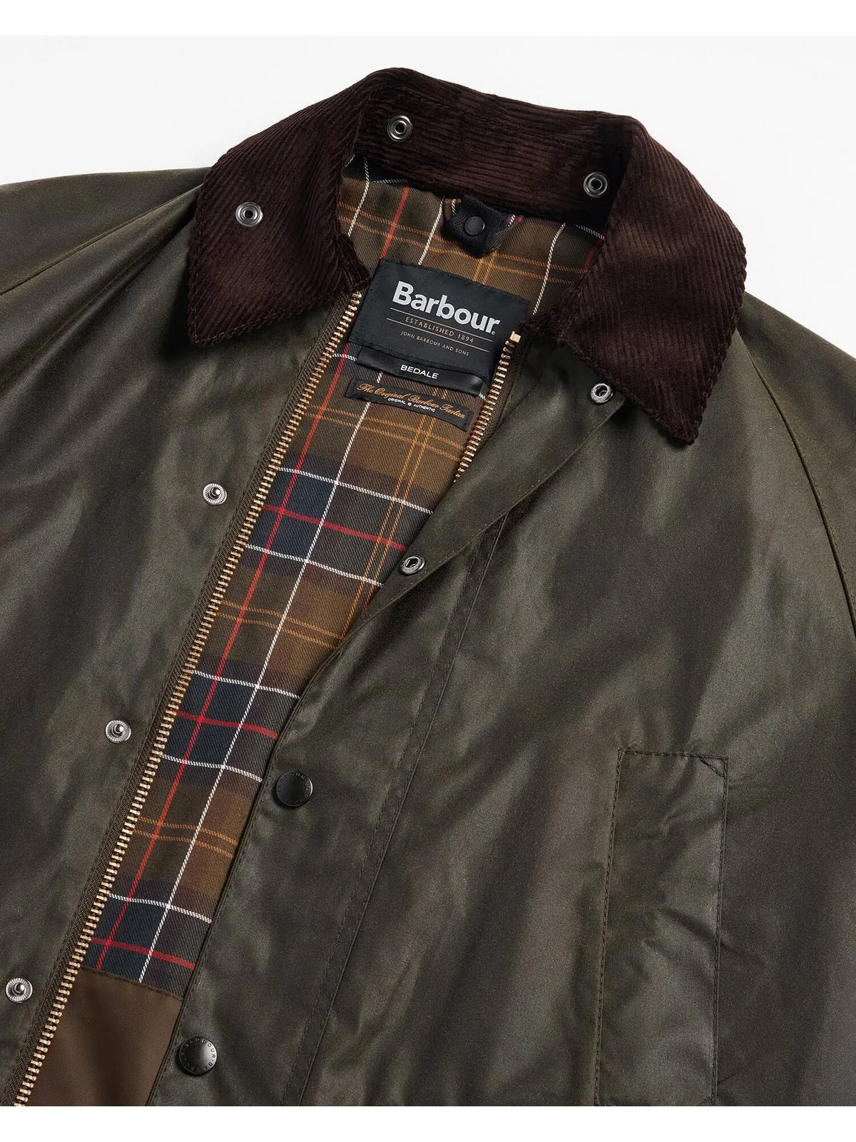 BARBOUR Giubbino Uomo Bedale MWX0018 OL99 ARCHIVE OLIVE - Image 2