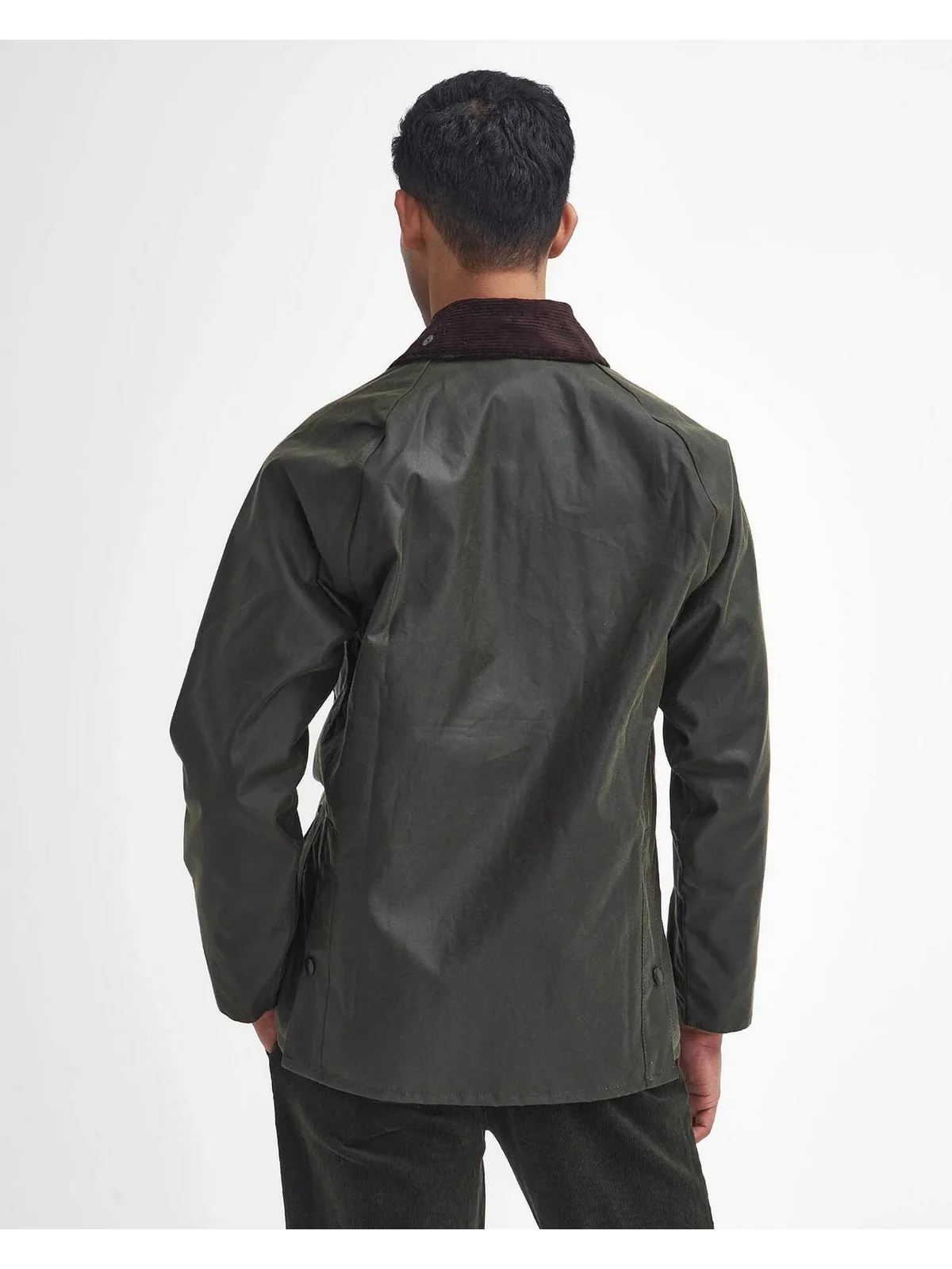 BARBOUR Giubbino Uomo Bedale MWX0018 OL99 ARCHIVE OLIVE - Image 5