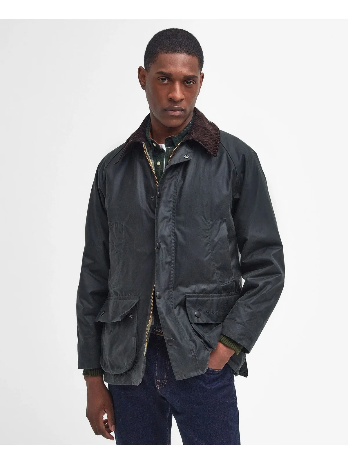 BARBOUR Giubbino Uomo Bedale MWX0018 SG91 SAGE - Image 10