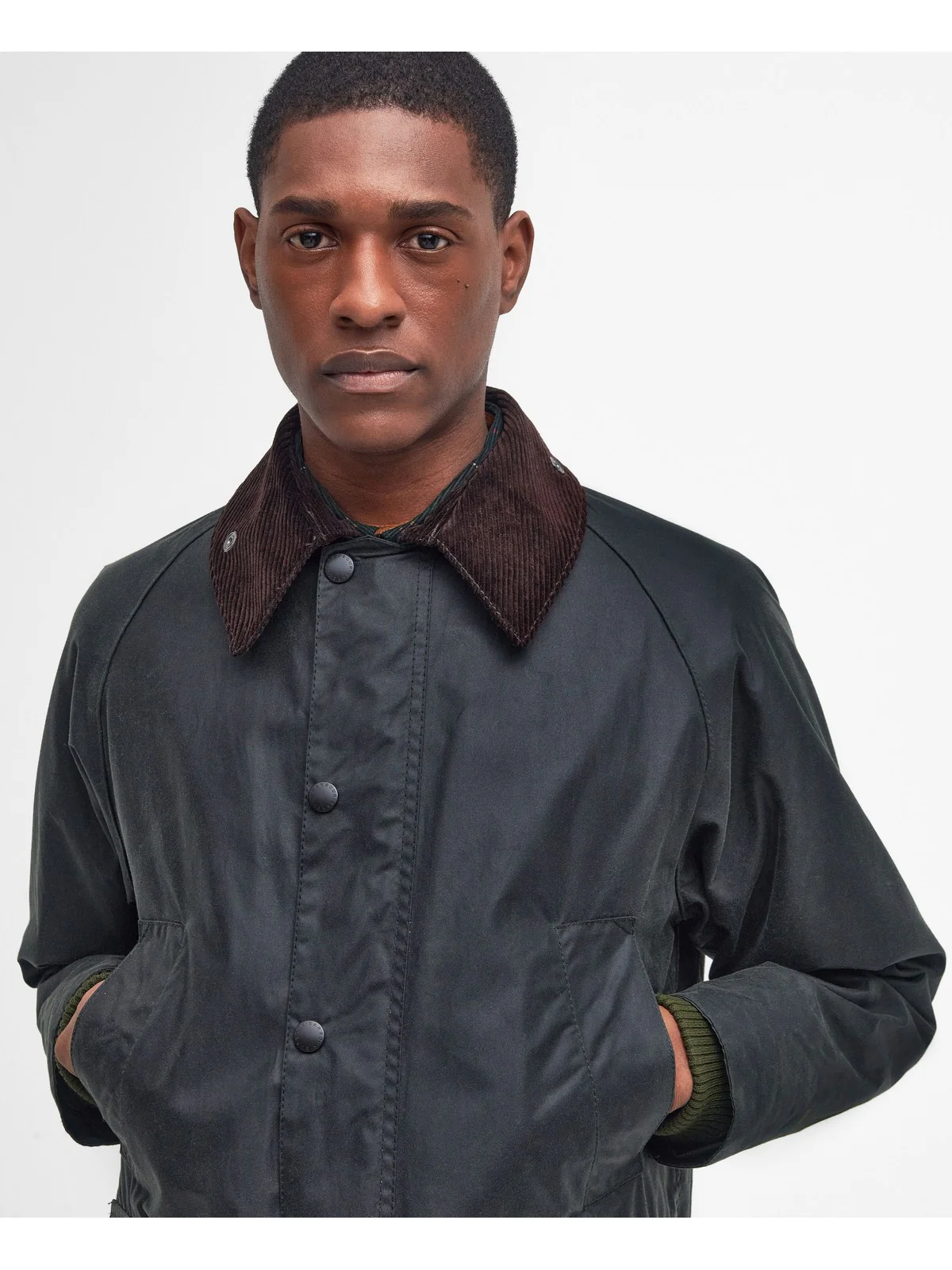 BARBOUR Giubbino Uomo Bedale MWX0018 SG91 SAGE - Image 12
