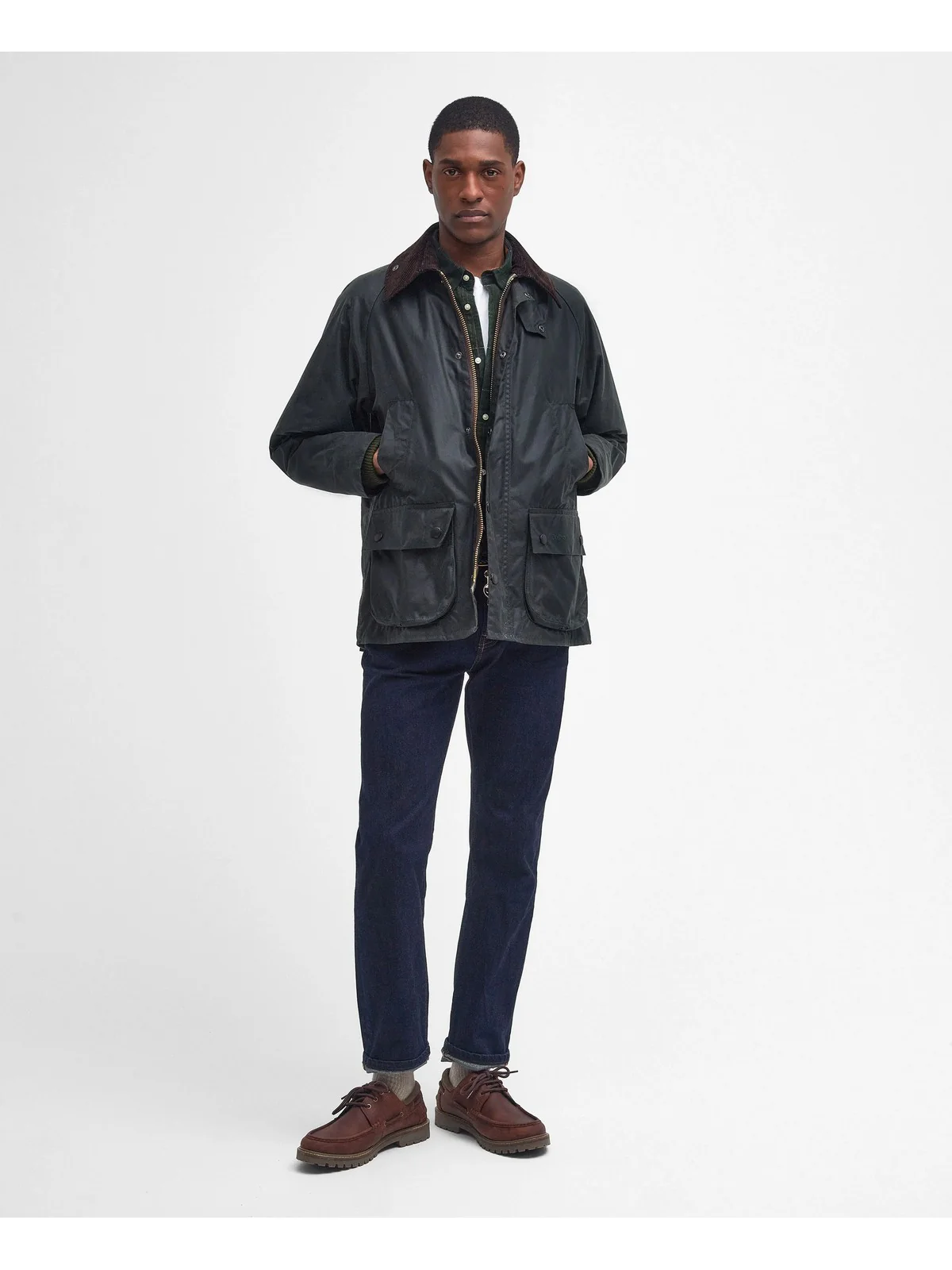 BARBOUR Giubbino Uomo Bedale MWX0018 SG91 SAGE - Image 16