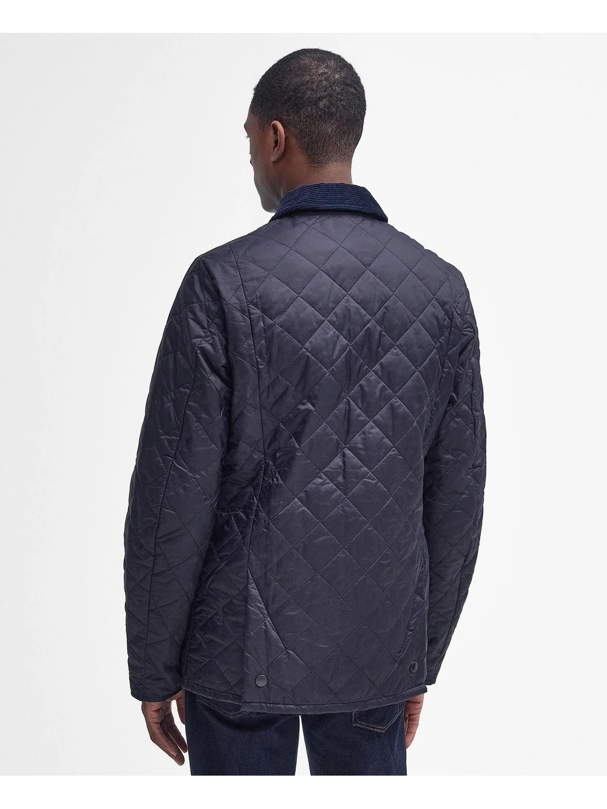 BARBOUR Giubbino Uomo Heritage Liddesdale MQU0240 NY92 NAVY - Image 3