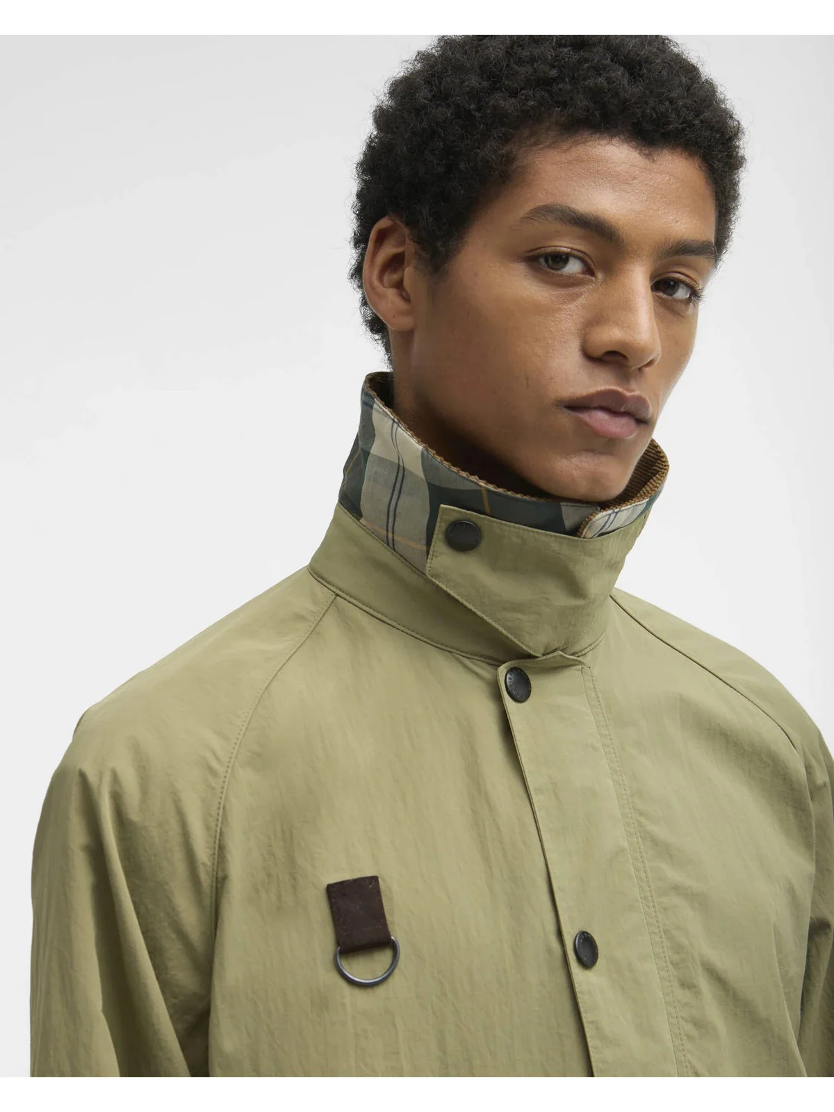 BARBOUR Giubbino Uomo ICONS SPEY JACKET MCA1093 OL11 BLEACHED OLIVE - Image 2