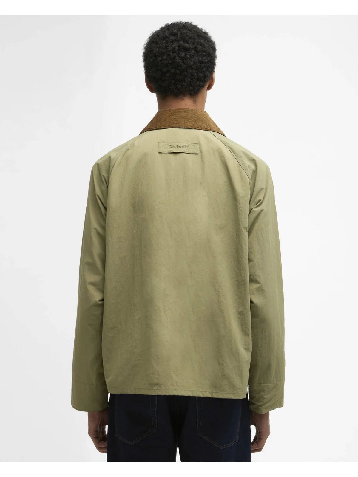 BARBOUR Giubbino Uomo ICONS SPEY JACKET MCA1093 OL11 BLEACHED OLIVE - Image 4