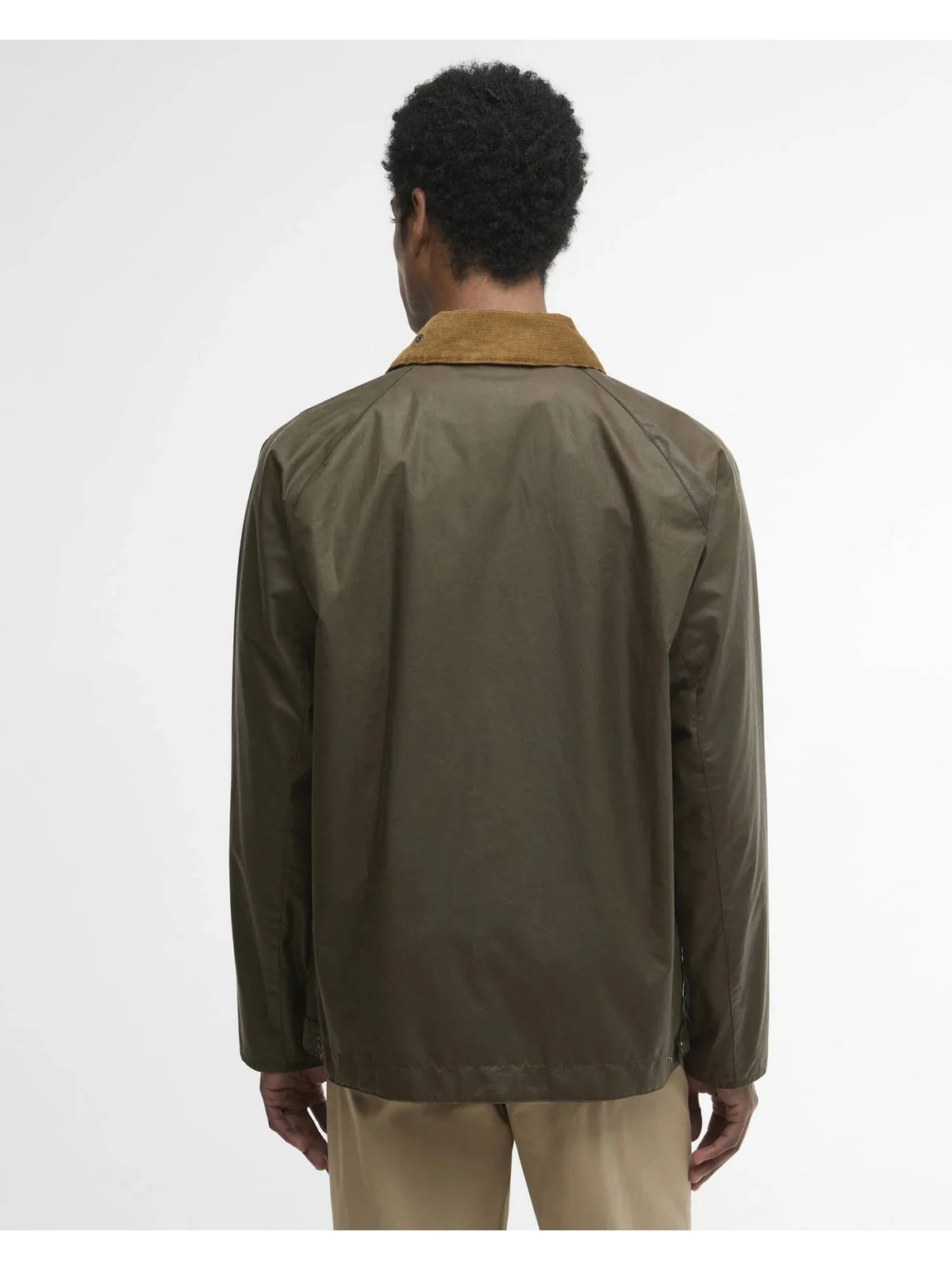 BARBOUR Giubbino Uomo MODERN BEDALE WAX JACKET MWX2447 OL52 BEECH/HIGHLAND LAKE - Image 4