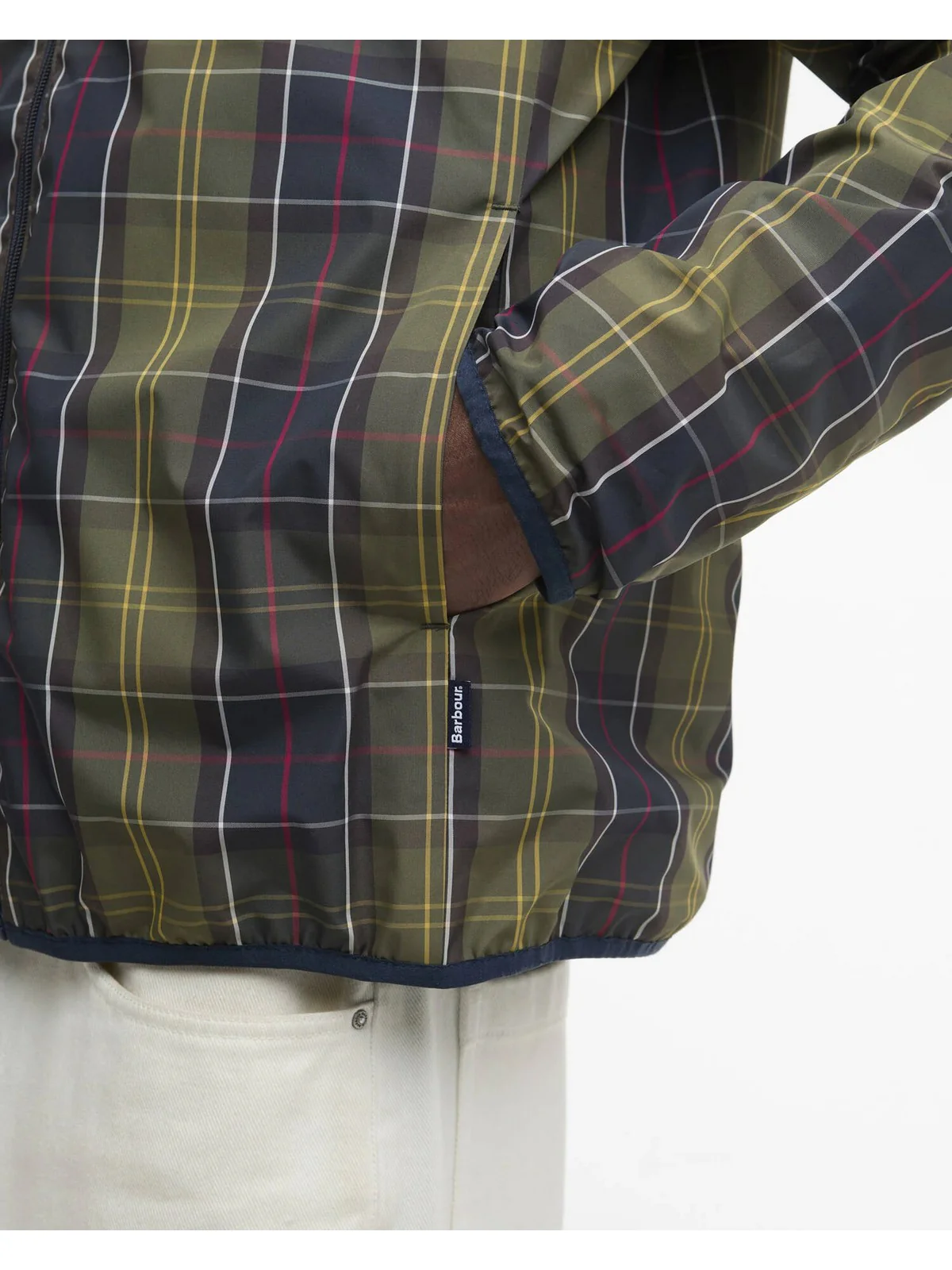 BARBOUR Giubbino Uomo REVERSIBLE KORBEL SHWRPRF JKT MSP0188 NY71 NAVY - Image 3