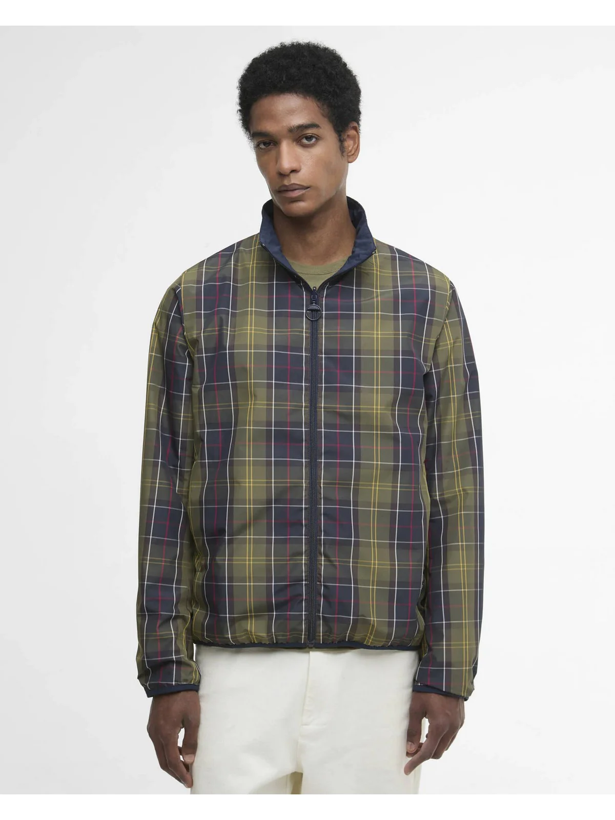 BARBOUR Giubbino Uomo REVERSIBLE KORBEL SHWRPRF JKT MSP0188 NY71 NAVY - Image 4