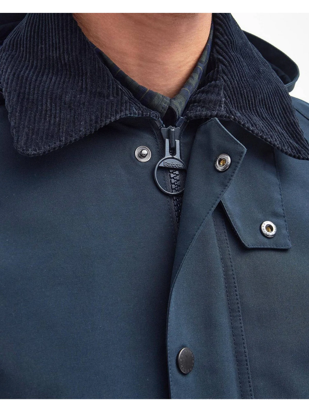 BARBOUR Giubbino Uomo WINTER ASHBY MWB1001 NY51 NAVY - Image 3