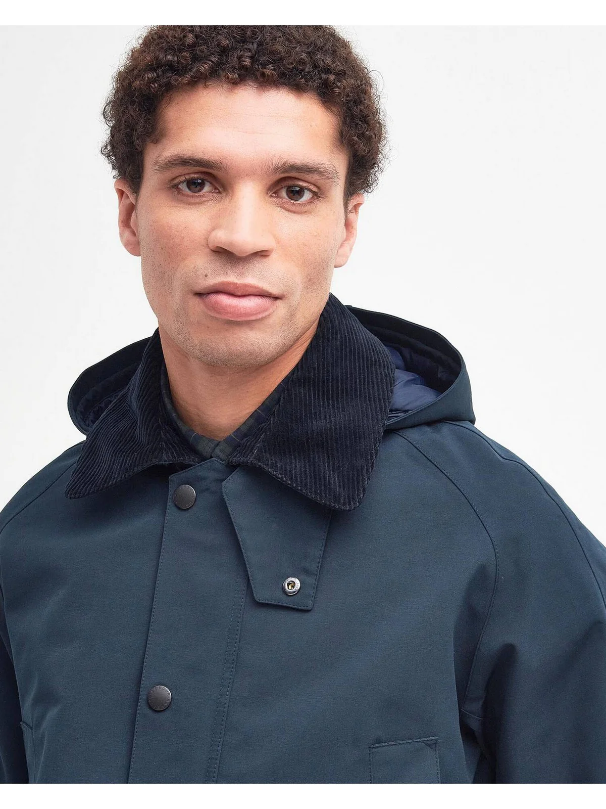 BARBOUR Giubbino Uomo WINTER ASHBY MWB1001 NY51 NAVY - Image 4