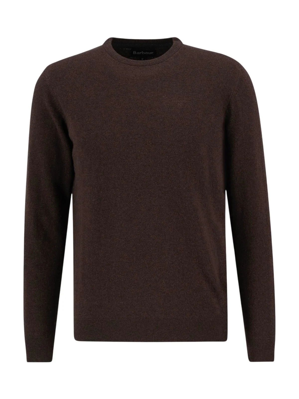 BARBOUR Maglione Uomo ESSENTIAL L MKN0345 BR17 DARK OAK