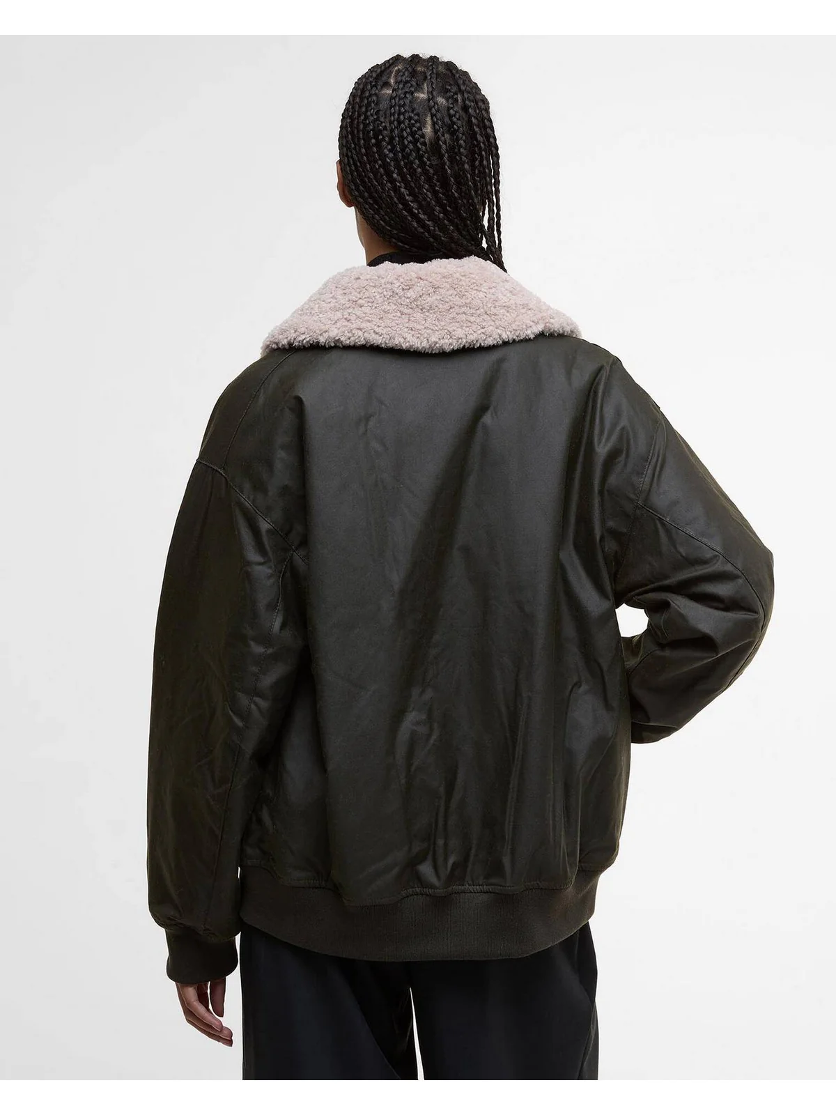 BARBOUR Piumino Donna MAXINE LWX1488 OL99 ARCHIVE OLIVE - Image 5