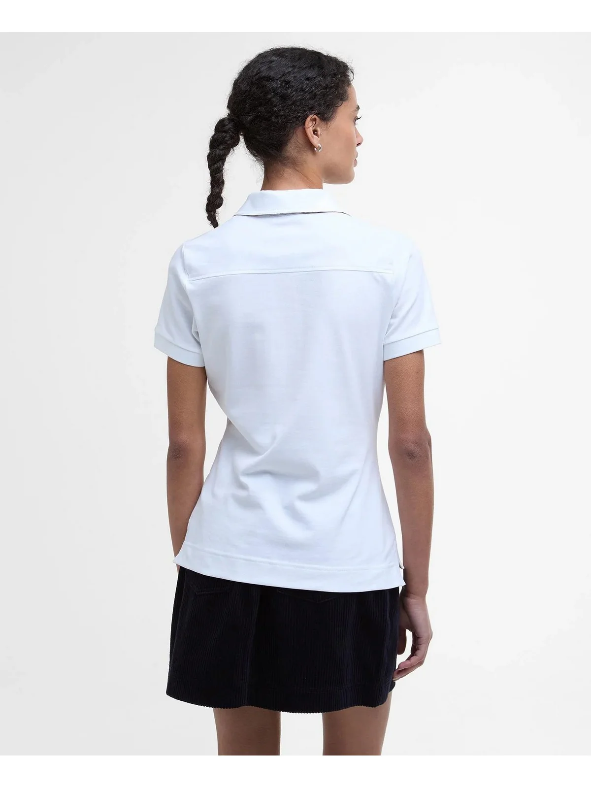 BARBOUR Polo Donna  LML0634 WH33 Bianco - Image 3