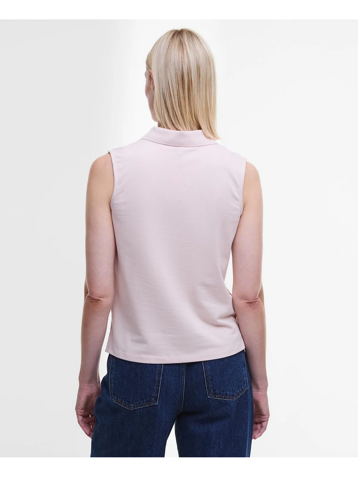 BARBOUR Polo Donna LML0888 PI35 Rosa - Image 3