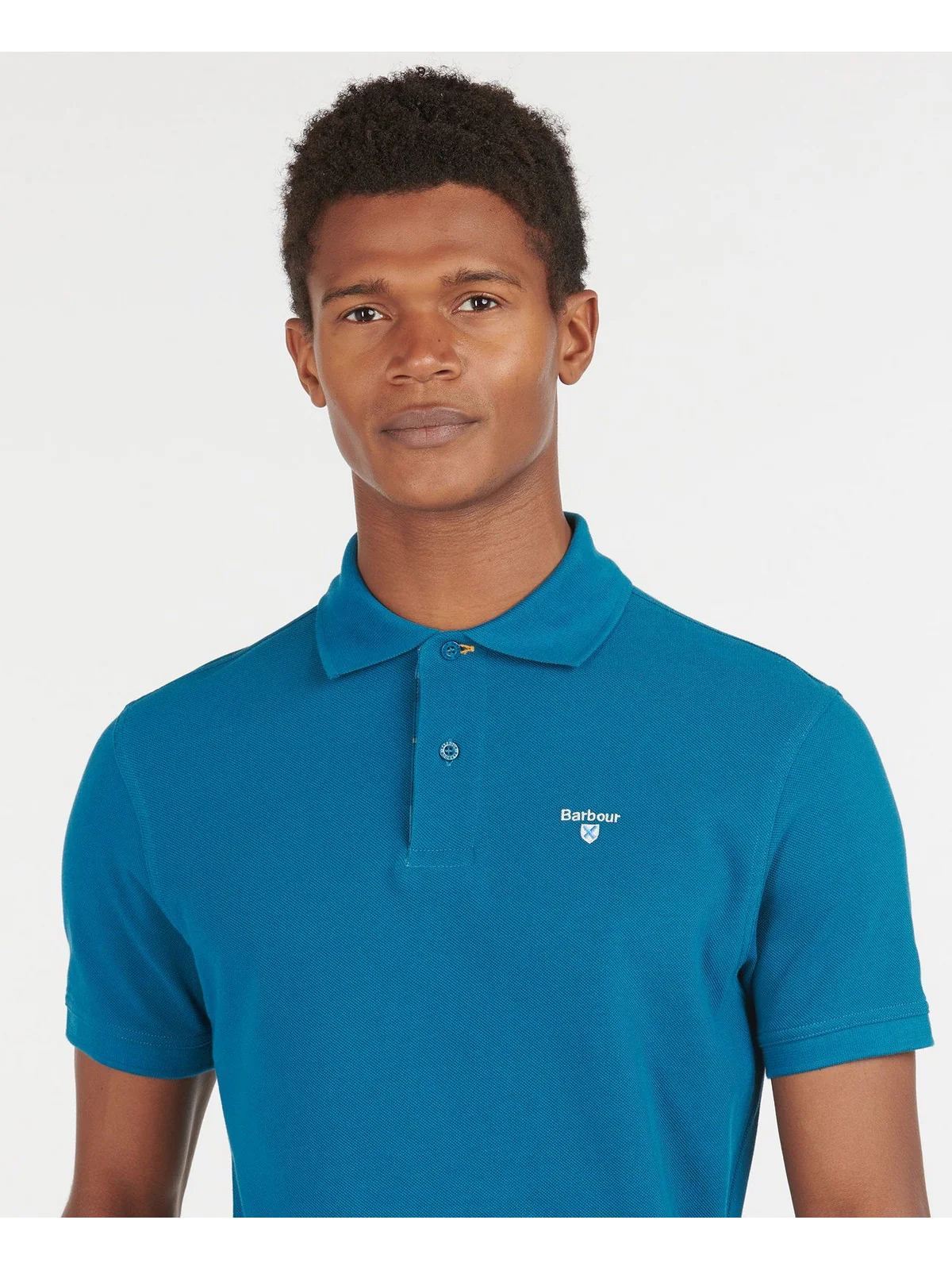 BARBOUR Polo Uomo  MML0012 AQ72 Blu - Image 2