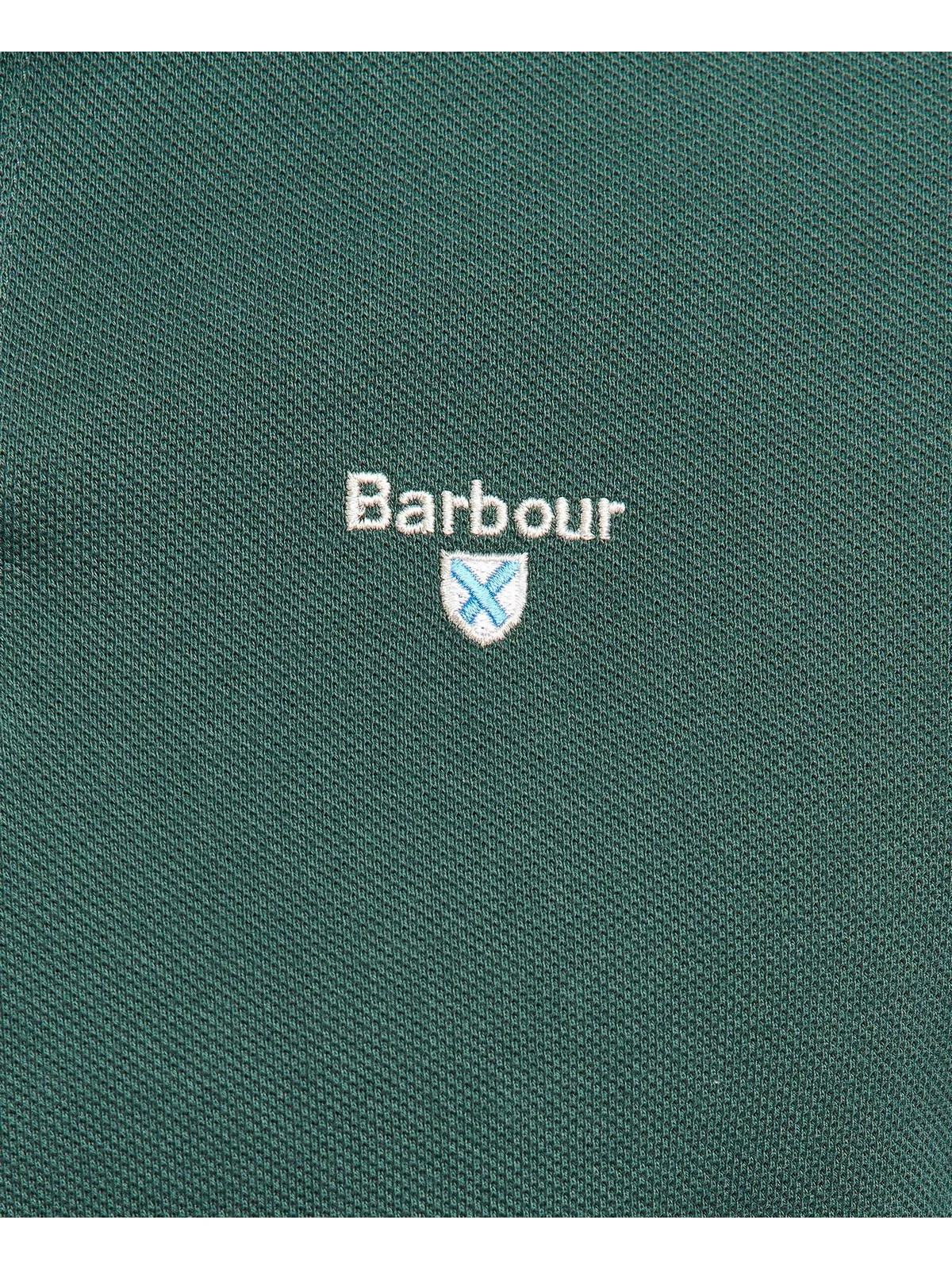 BARBOUR Polo Uomo  MML0012 GN89 GREEN GABLES - Image 3
