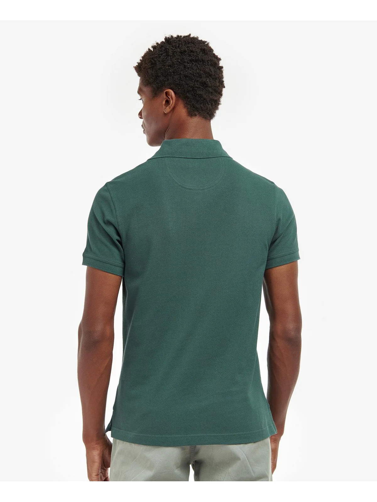 BARBOUR Polo Uomo  MML0012 GN89 GREEN GABLES - Image 4