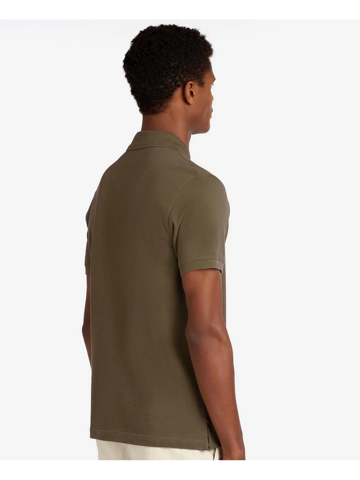 BARBOUR Polo Uomo  MML0012 OL51 Verde - Image 4