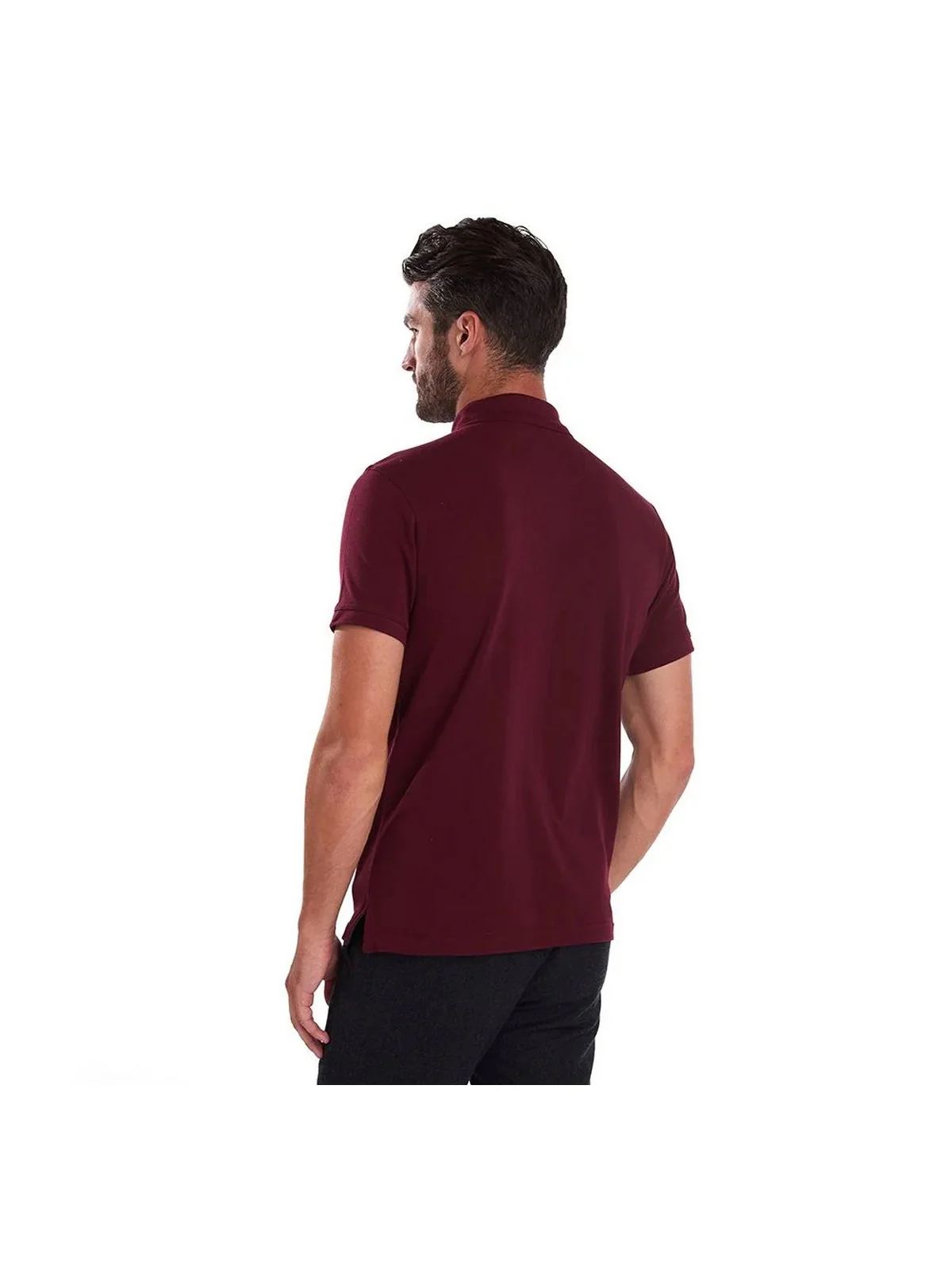 BARBOUR Polo Uomo  MML0012 RE53 Rosso - Image 3