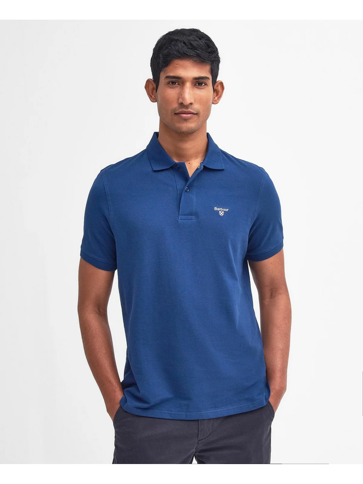BARBOUR Polo Uomo  MML1367 BL91 Blu - Image 4