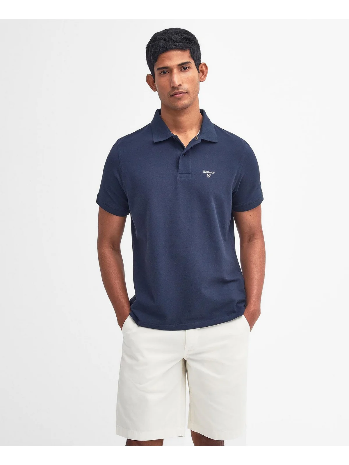 BARBOUR Polo Uomo  MML1367 NY31 Blu - Image 4