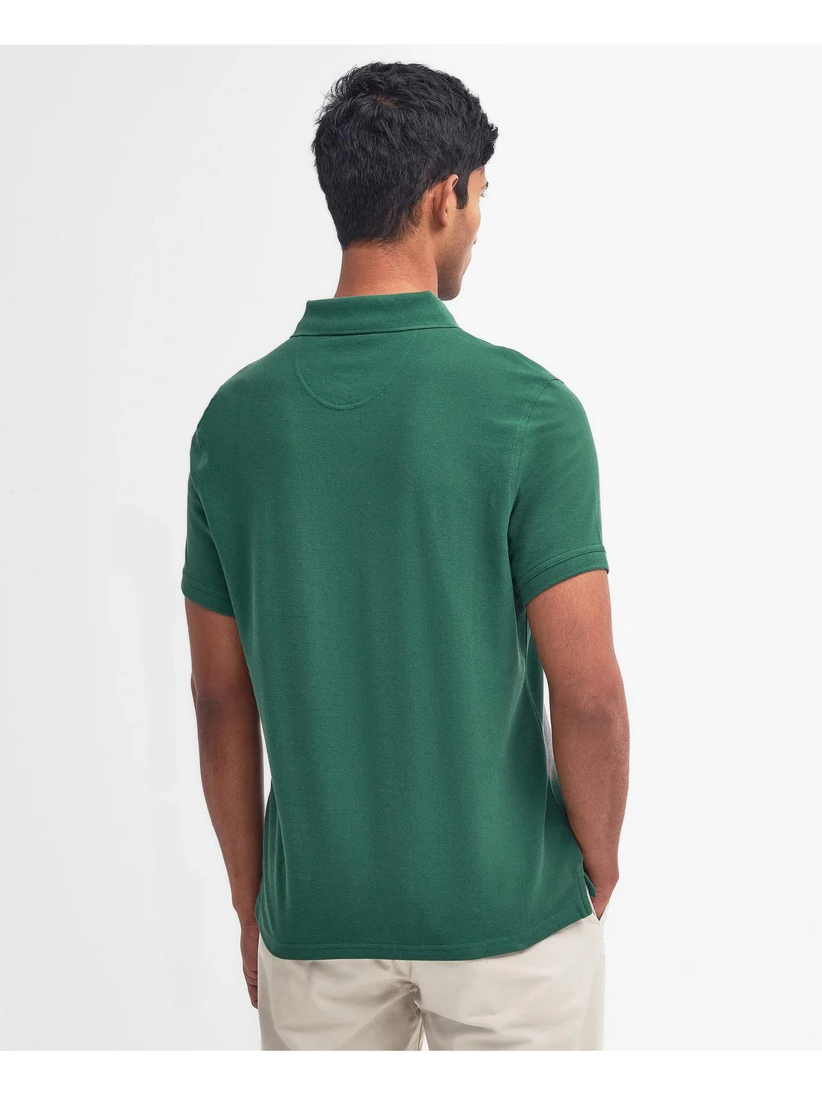 BARBOUR Polo Uomo  MML1367 OL72 Verde - Image 3