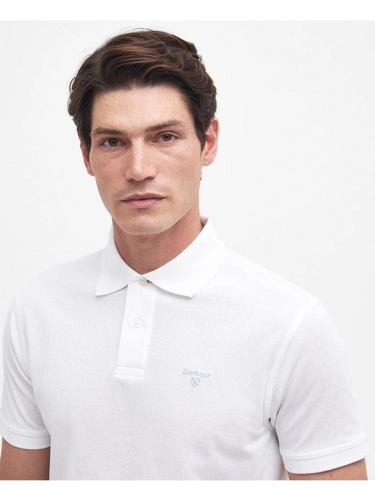 BARBOUR Polo Uomo  MML1367 WH11 Bianco - Image 2