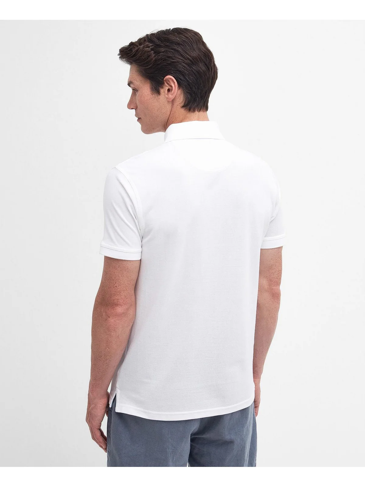 BARBOUR Polo Uomo  MML1367 WH11 Bianco - Image 3