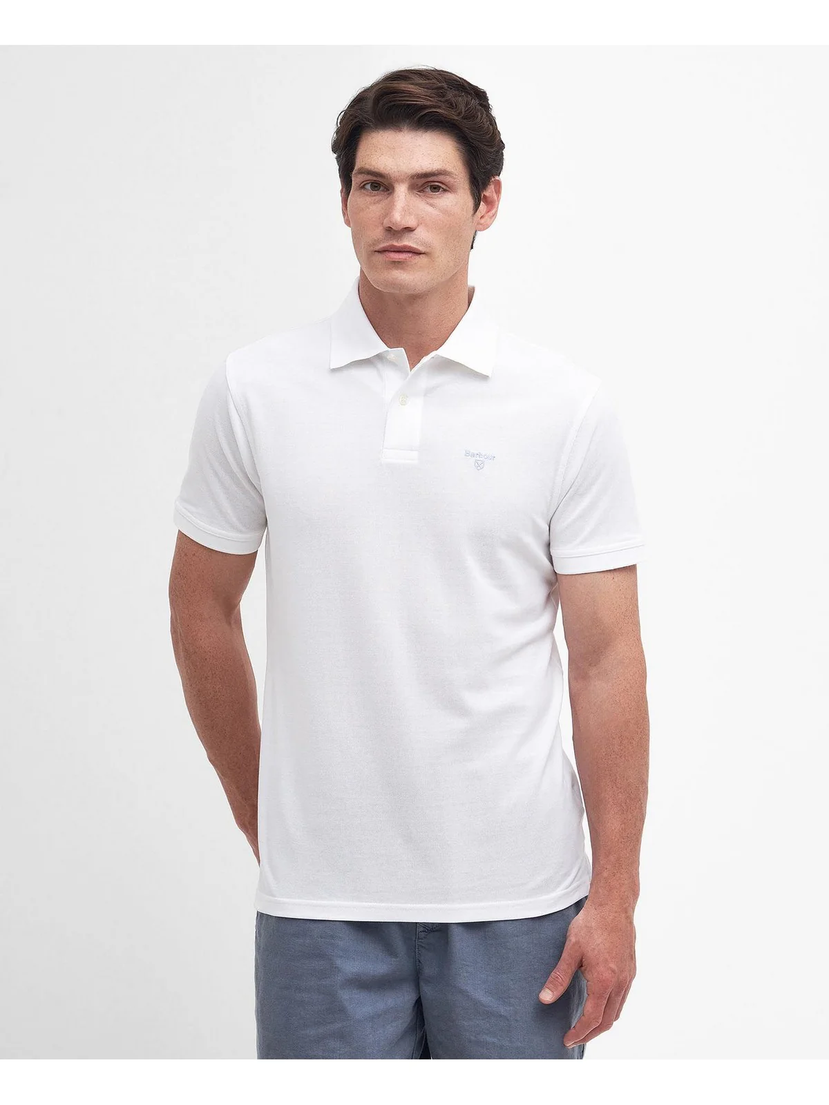 BARBOUR Polo Uomo  MML1367 WH11 Bianco - Image 4