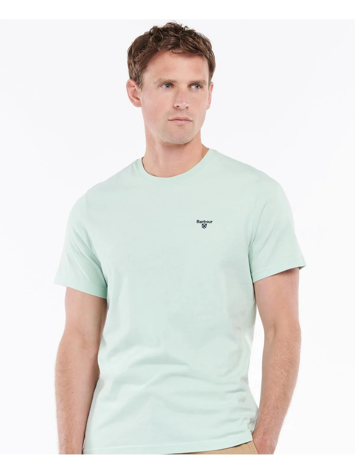 BARBOUR T-shirt Uomo  MTS0331 GN45 Verde - Image 2