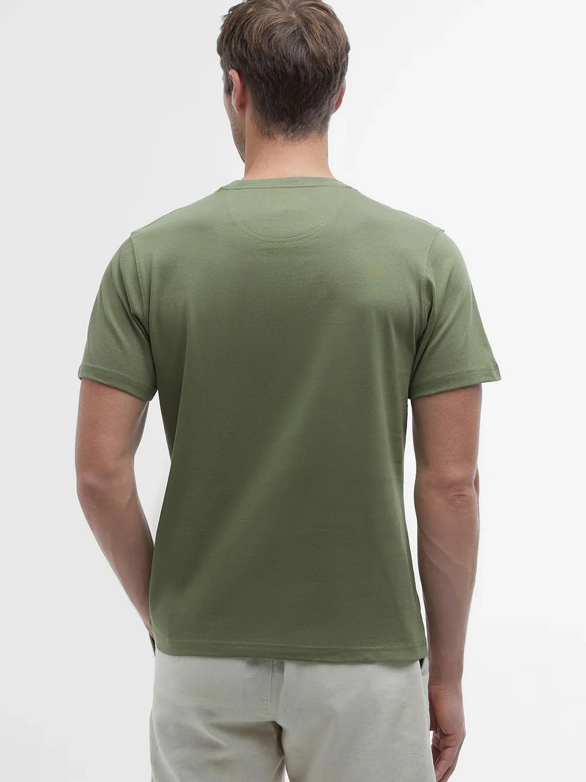 BARBOUR T-shirt Uomo  MTS0331 OL39 Verde - Image 4