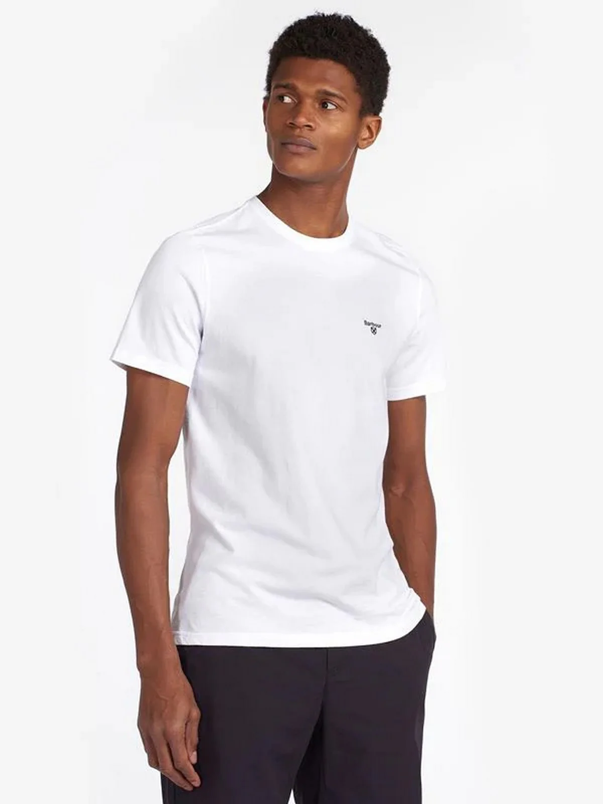 BARBOUR T-shirt Uomo MTS0331 WH11 Bianco - Image 2