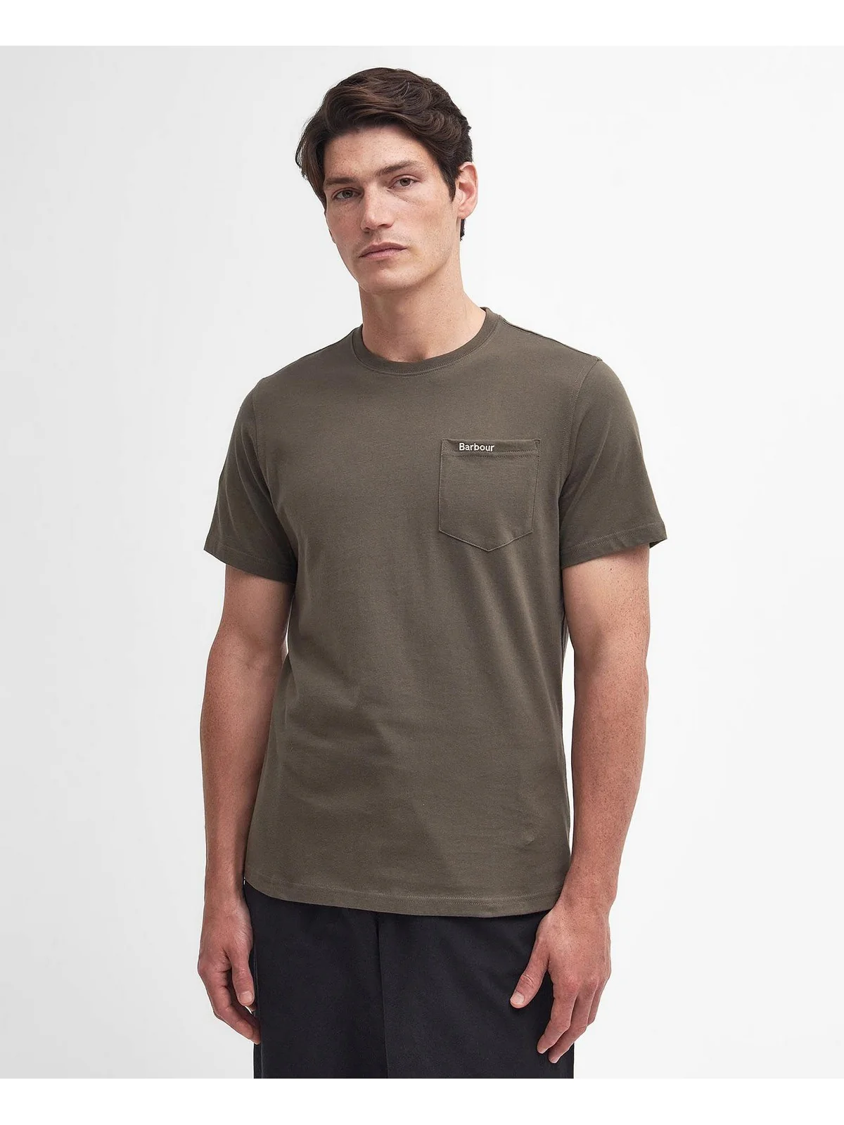 BARBOUR T-shirt Uomo  MTS1114 CH55 Verde - Image 3