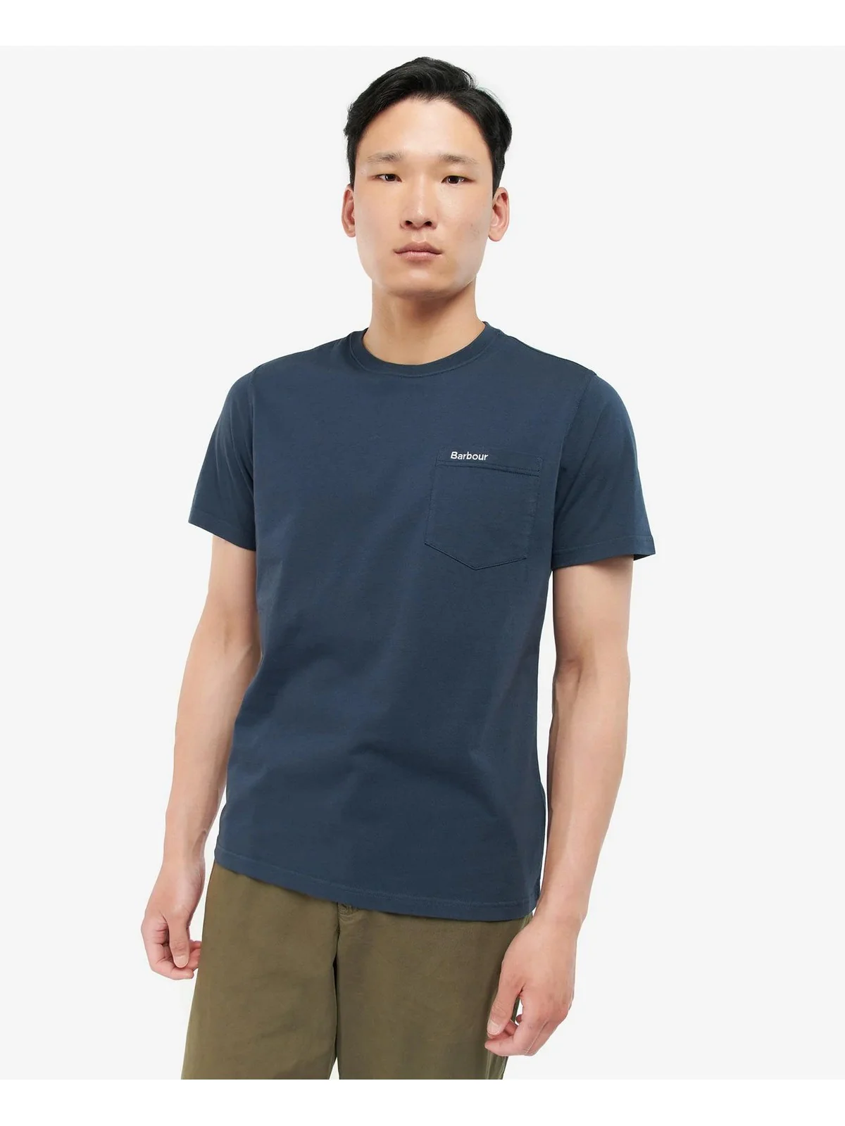 BARBOUR T-shirt Uomo  MTS1114 NY91 Blu - Image 2
