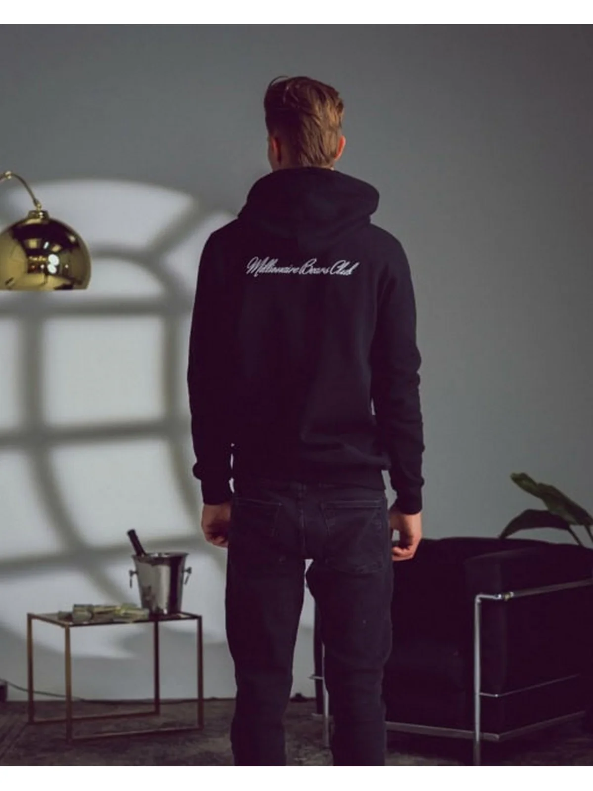 BARON FILOU Felpa Uomo  HOODIE FILOU CXVI Nero - Image 3