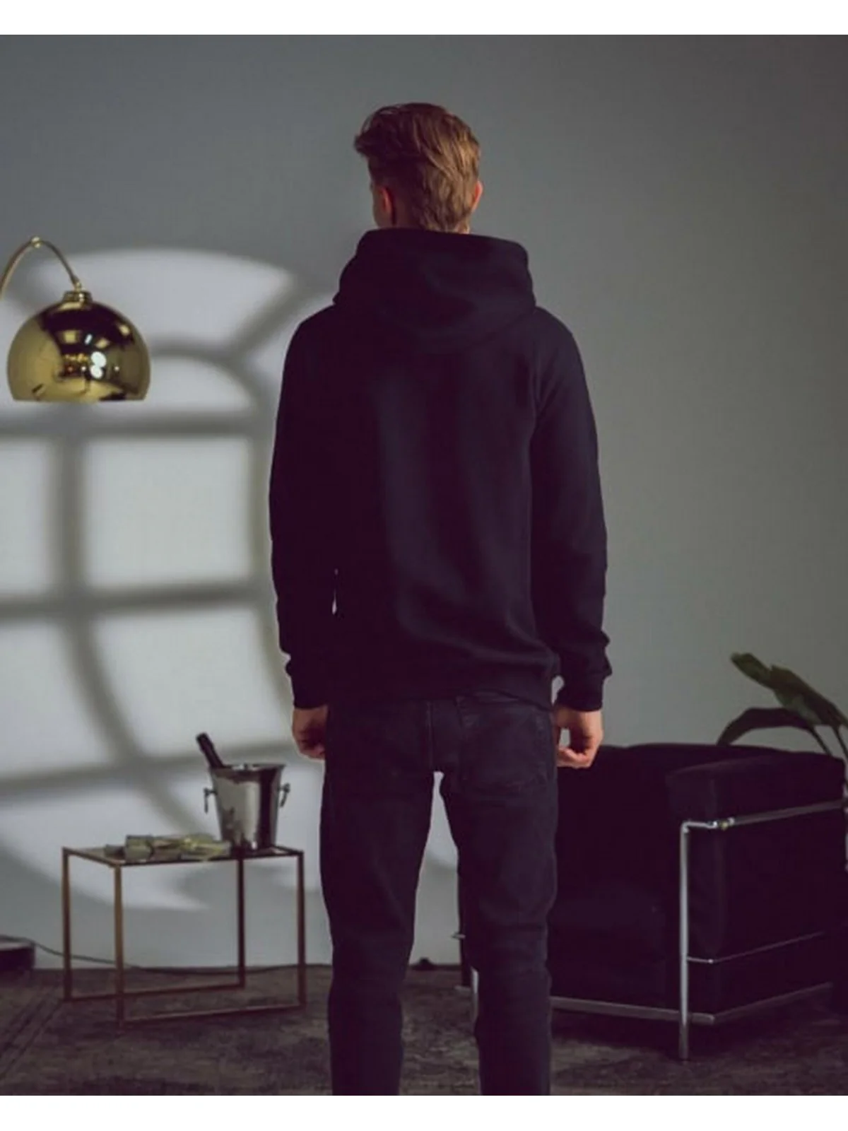 BARON FILOU Felpa Uomo  HOODIE FILOU CXVII Nero - Image 3