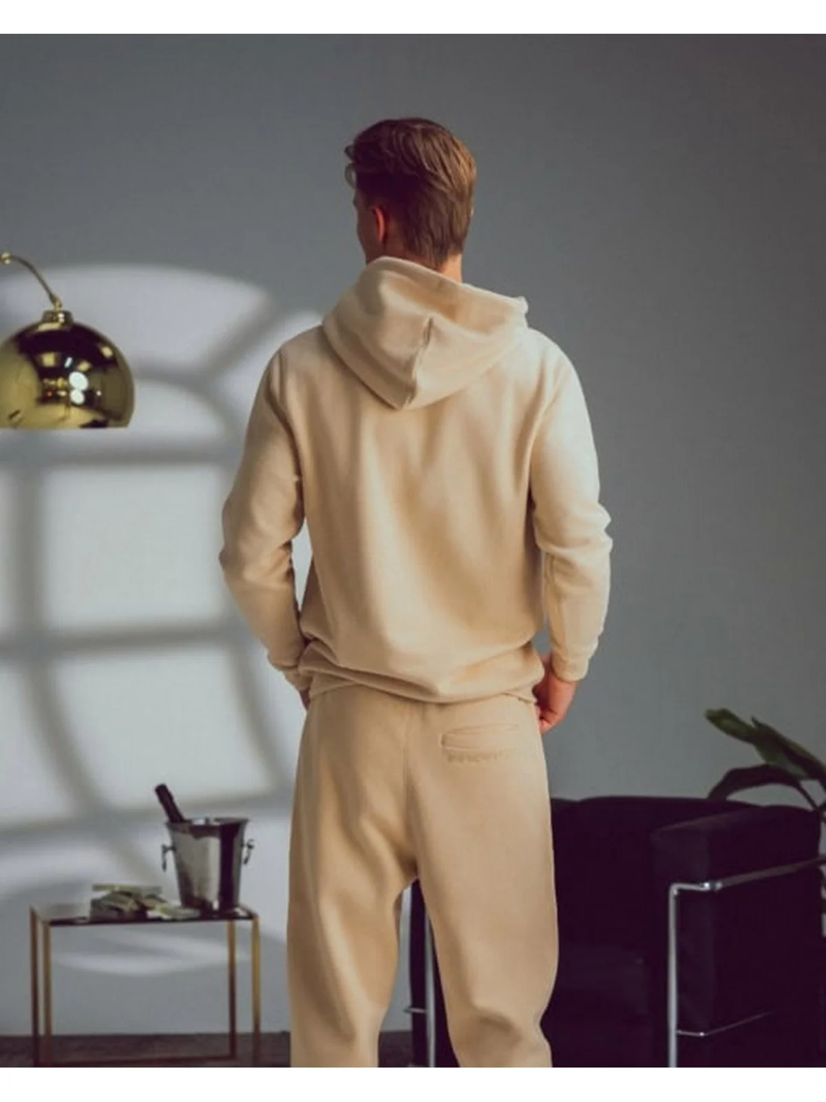 BARON FILOU Felpa Uomo  HOODIE FILOU LXXXVII Beige - Image 3