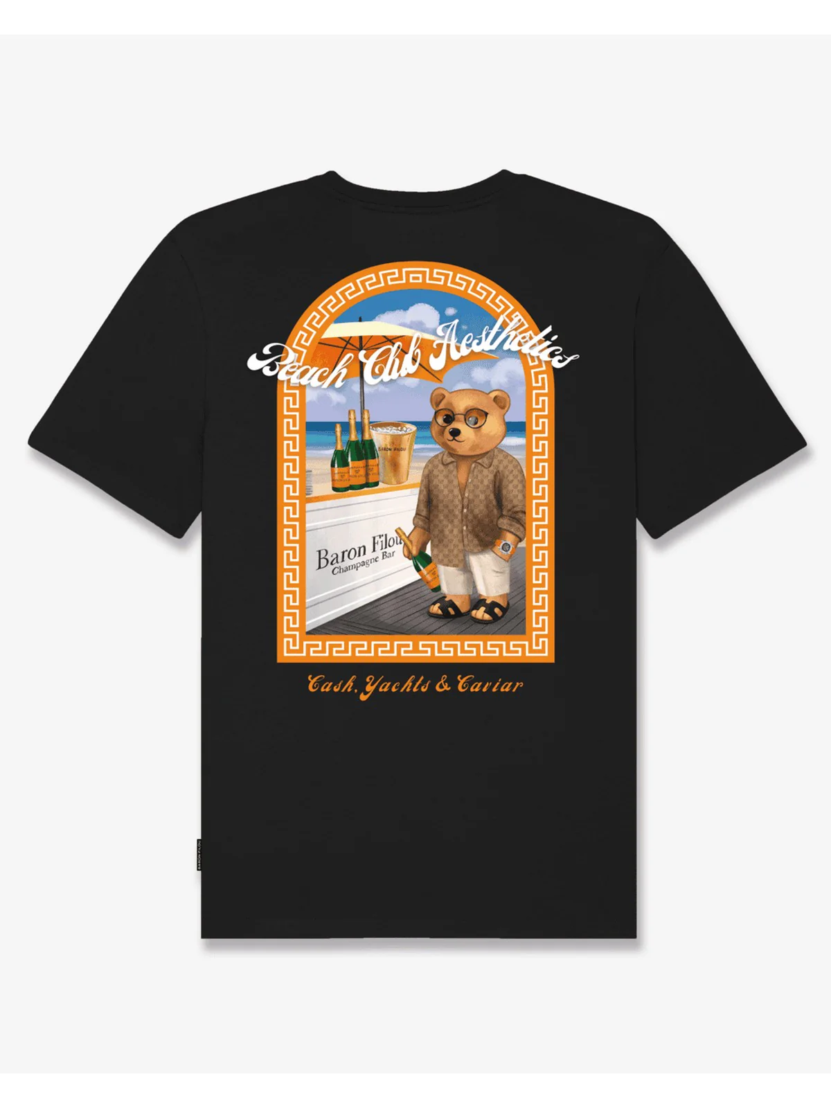 BARON FILOU T-shirt Uomo  T-SHIRT FILOU CXVIII Nero - Image 2