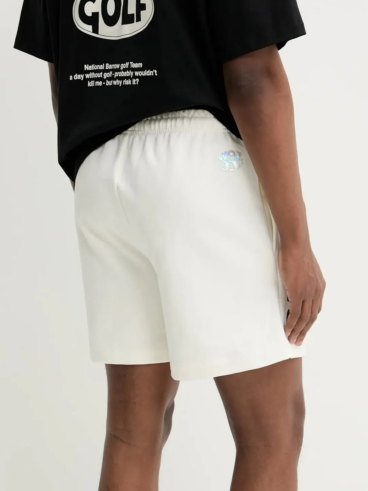 BARROW Bermuda Uomo  S5BWUABE089 002 Bianco - Image 4