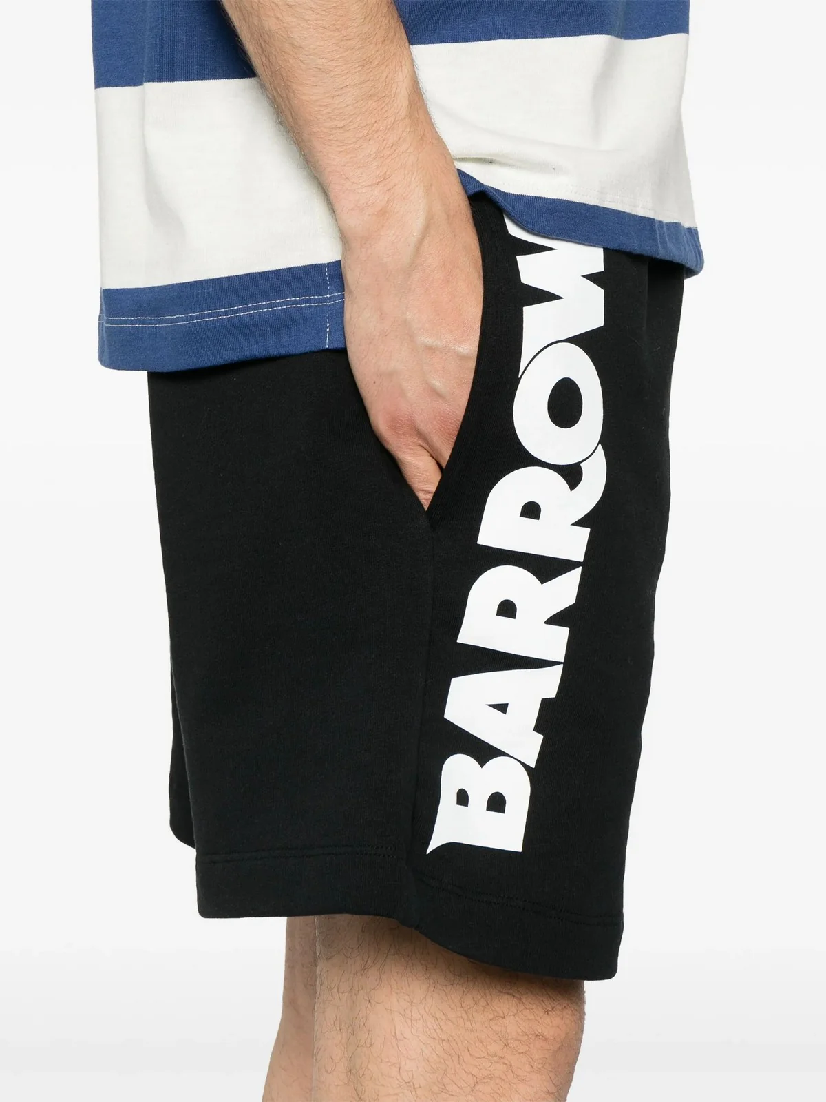 BARROW Bermuda Uomo S5BWUABE089 110 Nero - Image 4