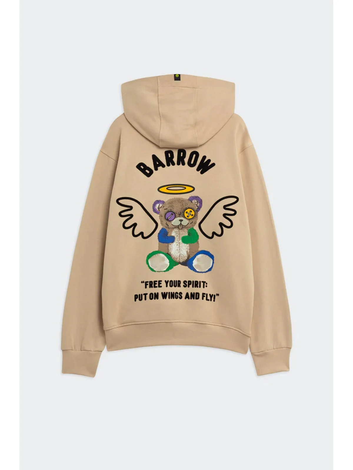 BARROW Felpa Uomo HOODIE UNISEX F4BWUAHS087 092 Beige - Image 2