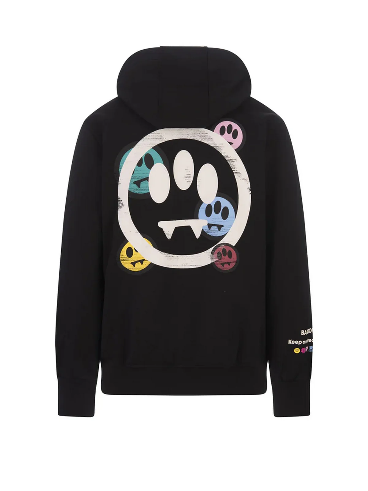 BARROW Felpa Uomo HOODIE UNISEX F4BWUAHS090 110 Nero - Image 2
