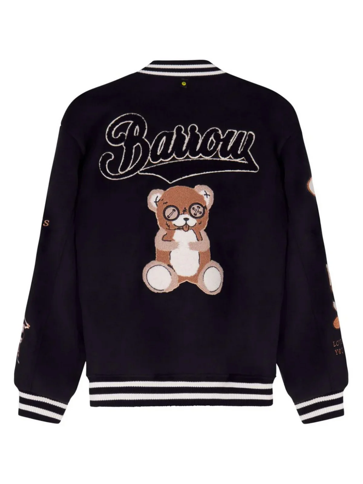 BARROW Giubbino Uomo COLLEGE JACKET UNISEX F4BWUAJK031 110 Nero - Image 2